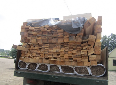 Погрузка и отправка дома