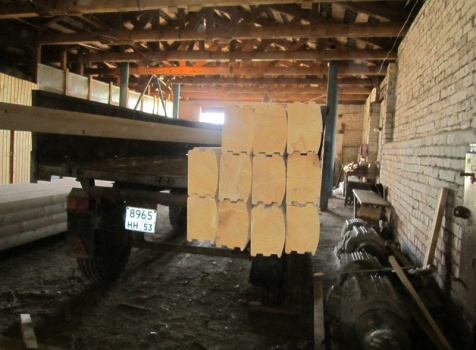 Профилированный брус 100х150